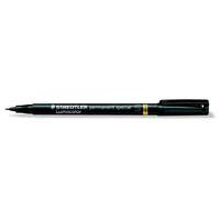 STAEDTLER STAEDTLER Alkoholos marker, 0,4 mm, STAEDTLER "Lumocolor® special 319 S", fekete