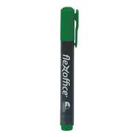 FlexOffice FLEXOFFICE Alkoholos marker, 1,5 mm, kúpos, FLEXOFFICE "PM03", zöld