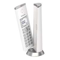 Panasonic PANASONIC Telefon, vezeték nélküli, PANASONIC, "KX-TGK210PDW DECT", fehér