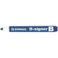 Donau DONAU Táblamarker, 2-4 mm, kúpos, DONAU "D-signer B", kék