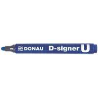 Donau DONAU Alkoholos marker, 2-4 mm, kúpos, DONAU "D-signer U", kék