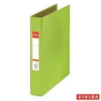 Esselte ESSELTE Gyűrűs könyv, 2 gyűrű, 42 mm, A5, PP, ESSELTE "Standard", Vivida zöld