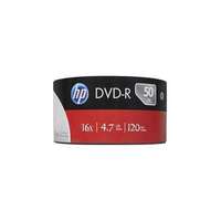 HP HP DVD-R lemez, 4,7 GB, 16x, 50 db, zsugor csomagolás, HP