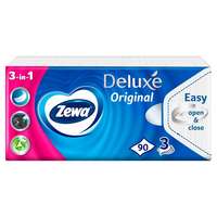 Zewa ZEWA Papír zsebkendő, 3 rétegű, 90 db, ZEWA "Deluxe", illatmentes