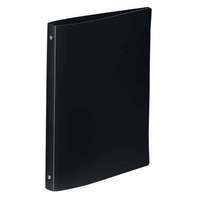 Viquel VIQUEL Gyűrűs könyv, 4 gyűrű, 25 mm, A4, PP, VIQUEL "Essentiel", fekete