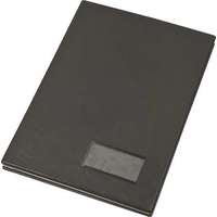 Victoria VICTORIA OFFICE Aláírókönyv, A4, 20 részes, karton, műbőr hatású borító, VICTORIA OFFICE, fekete
