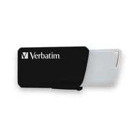 Verbatim VERBATIM Pendrive, 32GB, USB 3.2, 80/25MB/sec, VERBATIM "Store n Click", fekete