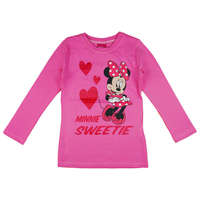 Disney Disney lány Hosszú ujjú Póló - Minnie Mouse #pink - 110-es méret