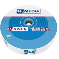MYMEDIA MYMEDIA DVD-R lemez, 4,7 GB, 16x, 10 db, zsugor csomagolás, MYMEDIA (by VERBATIM)