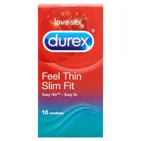 Durex Durex Feel Thin Slim Fit Óvszer 10db