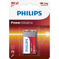 Philips Philips Elem power alkali 9v 1-bliszter 6LR61P1B/10