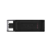 Kingston Kingston Technology DataTraveler 70 USB flash meghajtó 64 GB USB C-típus 3.2 Gen 1 (3.1 Gen 1) Fe...
