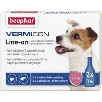 Beaphar Beaphar Vermicon Dog Line-on Spot-on (3 x 1,5 ml) (S: 0-15 kg)