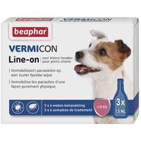 Beaphar Beaphar Vermicon Dog Line-on Spot-on (3 x 1,5 ml) (S: 0-15 kg)
