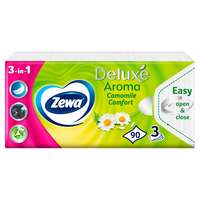 Zewa Zewa Deluxe 3 rétegű Papír zsebkendő - Camomile Comfort 90db