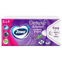 Zewa Zewa Deluxe 3 rétegű Papír zsebkendő - Lavender Dreams 90db