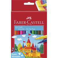 Faber-Castell FABER-CASTELL Filctoll készlet, FABER-CASTELL, 12 különböző szín"Castle"