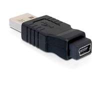 Delock Delock Adapter nemváltó mini USB-B 5-tűs anya USB-A apa