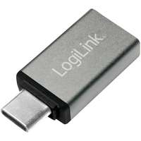 Logilink Logilink USB 3.2 Gen 1 Type-C adapter, C/M-USB-A/F, ezüst