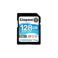 Kingston Kingston SDG3/128GB memóriakártya SDXC 128GB Canvas Go Plus 170R C10 UHS-I U3 V30