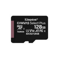 Kingston Kingston SDCS2/128GBSP memóriakártya MicroSDXC 128GB Canvas Select Plus 100R A1 C10 Adapter nélkül