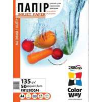 ColorWay Colorway fotópapír, matt (matte), 135g/m2, a4, 50 lap PM135050A4