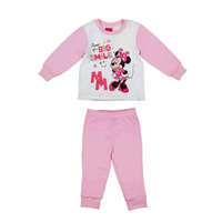  2 részes kislány pamut pizsama Minnie egér mintával - 86-os méret