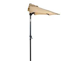 SIESTA SIESTA napernyő félkör alakú bézs, 94cm