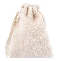 PACK-A-BAG PACK-A-BAG plüss zsák, bézs, 14 x 18 cm