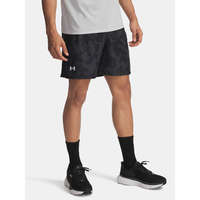 default Under Armour Short Férfi rövidnadrág Under Armour UA LAUNCH 7'' PRINT SHORTS-GRY férfi