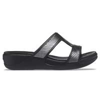 default Crocs Papucs, szandál Crocs Monterey Metallic SO Wedge W női