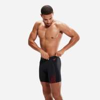 default Speedo Fürdőruha, úszódressz, úszónadrág ECO END+ PRO MID JAM V2 AM BLACK/RED (UK) férfi