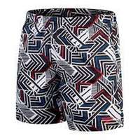 default Speedo Short Úszás PRT 18" WSHT AM BLACK/RED (UK) férfi