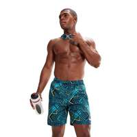 default Speedo Short Úszás PRT 18" WSHT AM NAVY/GREEN (UK) férfi