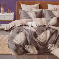 idealisotthon 3 részes krepp ágynemű garnitúra - pálmalevél