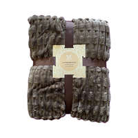 idealisotthon Polár gyapjú pléd, kávé, 150x200 cm