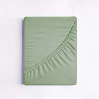 idealisotthon Jersey gumis lepedő, mandulazöld, 70x140 cm