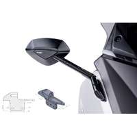 Puig Mirror adaptor PUIG ADAPTER RIGHT SIDE FOR FAIRING TMAX 12'-13' 9574N fekete to fairing