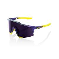 100% 100% SPEEDCRAFT Matte Metallic Digital Brights lila-sárga napszemüveg (lila lencse)
