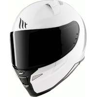 MT Helmets MT Revenge 2 Solid zárt bukósisak fehér fényes - II. minőség