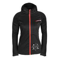 MotoZem MotoZem Racing Team női softshell kabát fekete-piros