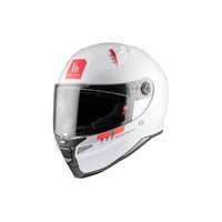 MT Helmets MT REVENGE 2 S SOLID A0 zárt bukósisak fehér fényes