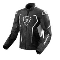Revit Revit Vertex H2O fekete-fehér motorkerékpár-kabát eladó kiárusítás