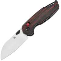 TENABLE KNIVES Tenable Knives Model 6 Stonewashed 14C28N, Piros & Fekete G-mascus T1022V8