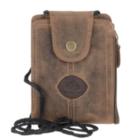 GreenBurry GreenBurry bőr övtáska/nyakpánt "Vintage"