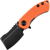Kansept Kansept Korvid Mini Black TiCn Bevonatú 154CM Narancssárga G10 T3030A7