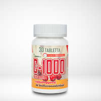 Netamin Netamin C-1000mg nyújtott felszívódású C-vitamin csipkebogyóval és bioflavonoidokkal 30db