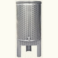 02. 25/30 L, álló bortartály, pálinkatartály, 1 csap;
