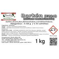 Borkén Agroterm 1kg FloraVita Kálium-metabiszulfit