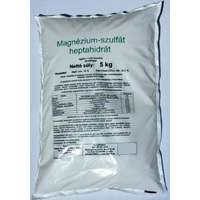  Keserűsó lombtrágya MgSO4-7H2O tartalom 99 % 5 kg Magnézium-szulfát (MgO)